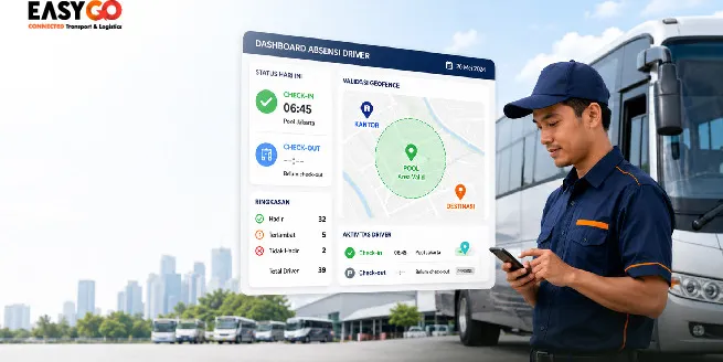 Cara Mudah Memantau Absensi Driver dengan TMS