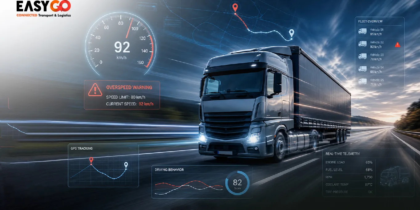 Overspeed pada Kendaraan Logistik: Risiko, Dampak, dan Solusi Monitoring dengan GPS Tracker