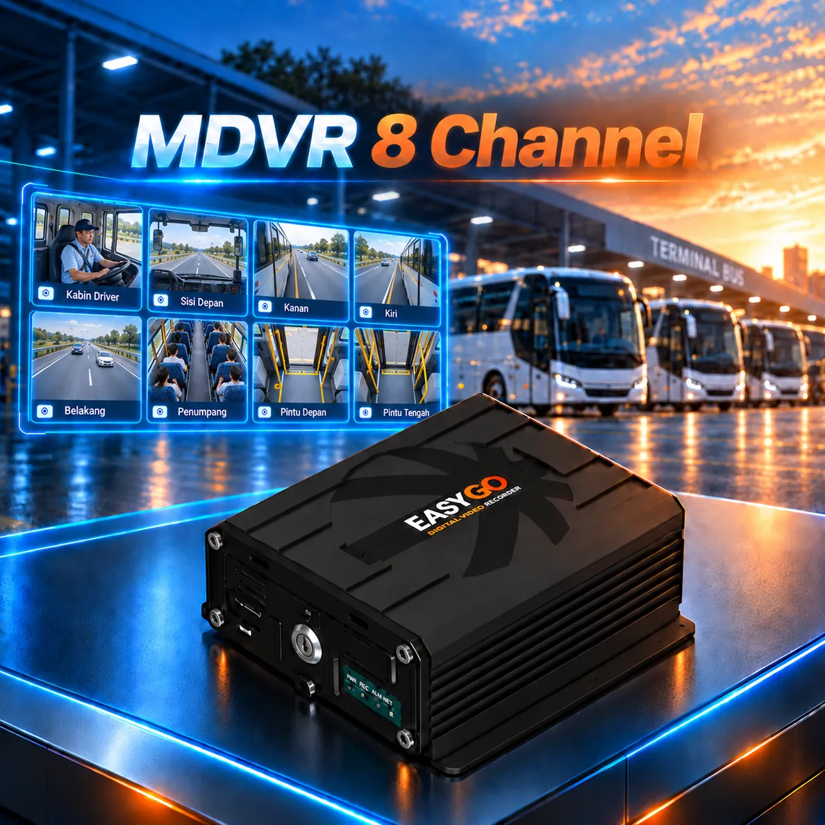 MDVR 8 Channel
